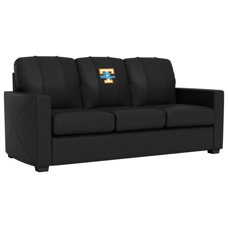 Dreamseat Silver Sofa with Tennessee Lady Volunteers Logo XZ7759001SOCDBK-PSCOL11031